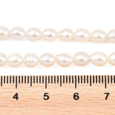 Natural Cultured Freshwater Pearl Beads Strands PEAR-D003-01A-1