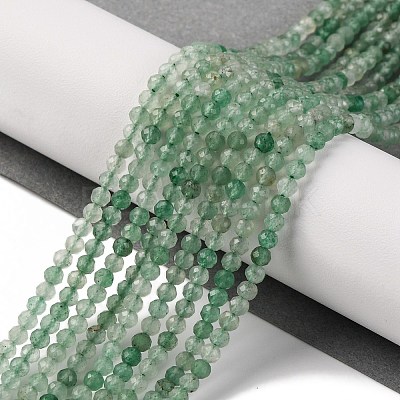 Natural Green Aventurine Beads Strands G-F748-K01-1