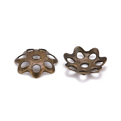 Iron Bead Caps X-IFIN-R197-AB-1