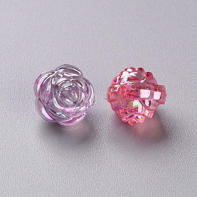 Transparent Acrylic Beads X-TACR-S154-33C-1