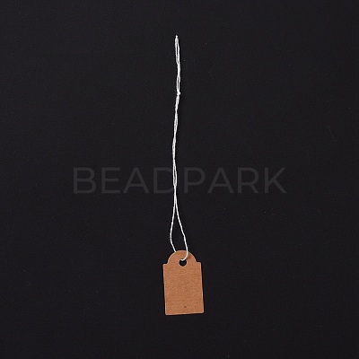 Kraft Paper Tags AJEW-C019-01-1