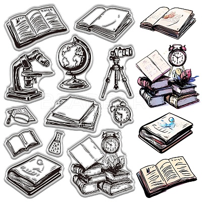 Plastic Stamps DIY-WH20018-0357-1