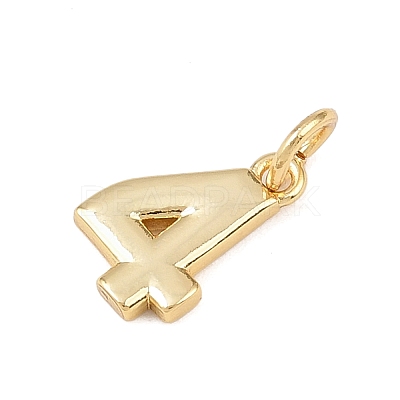 Brass Charms KK-G544-10G-04-1