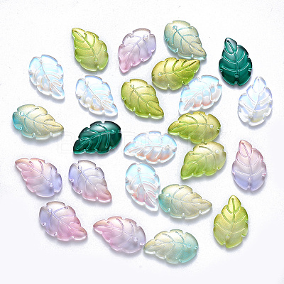 Glass Pendants GLAA-YW0003-35-1