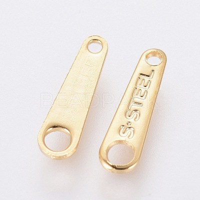 304 Stainless Steel Chain Tabs X-STAS-L234-011G-1