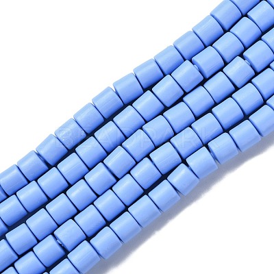 Handmade Polymer Clay Bead Strands CLAY-ZX006-01-93-1