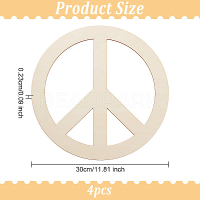 Unfinished Wood Pieces DIY-WH0430-025E-1