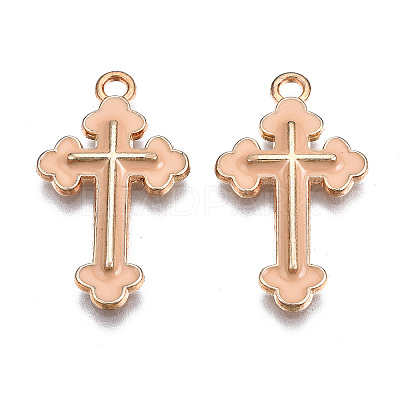 Alloy Enamel Pendants ENAM-S121-059J-1
