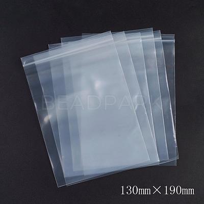 Plastic Resealable Packaging Bags OPP-G001-B-13x19cm-1