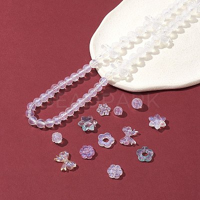 Transparent Acrylic Beads OACR-FS0001-12-1