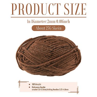 Light Acrylic Fiber Yarn OCOR-TADJ0001-01J-1