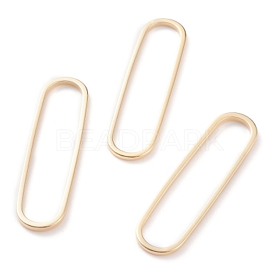 Brass Linking Rings KK-Y003-04F-G-1