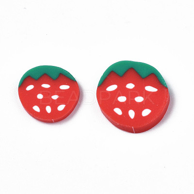 Handmade Polymer Clay Cabochons X-CLAY-N006-61-1