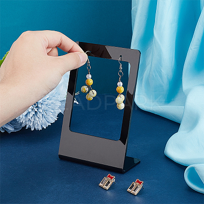 Acrylic Earring Display Stands EDIS-WH0012-46A-1