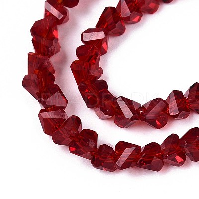 Transparent Glass Beads Strands X-GLAA-N018-4mm-26-1