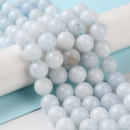 Natural Celestite/Celestine Beads Strands G-M414-A01-03-1