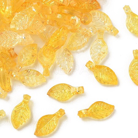 Transparent Acrylic and Gold Foil Pendants AC-CBAF9C1-04A-03-1