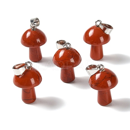 Natural Red Jasper Pendants GG-CBAA0EE-05P-12-1