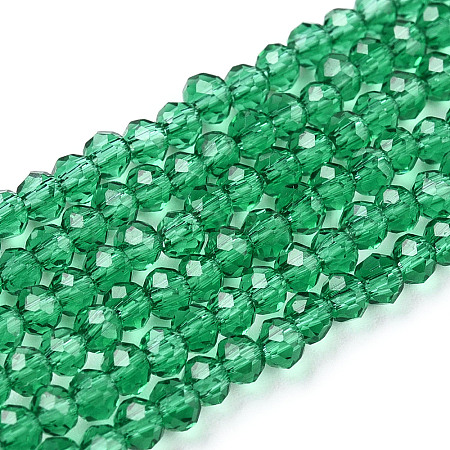 Glass Beads Strands EGLA-A034-T4mm-D18-1