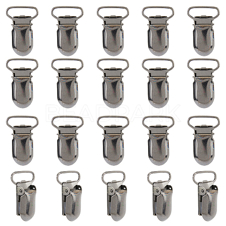 20Pcs Iron Baby Pacifier Clips FIND-FH0012-02B-1
