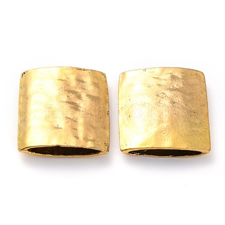 Tibetan Style Alloy Slide Charms PALLOY-P224-26AG-1