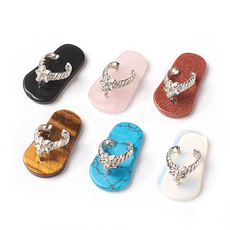 Natural & Synthetic Gemstone Pendants G-F586-C-1
