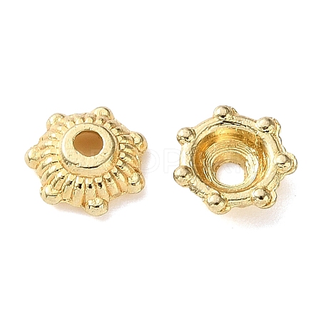 Brass Bead Caps KK-C260-03G-1