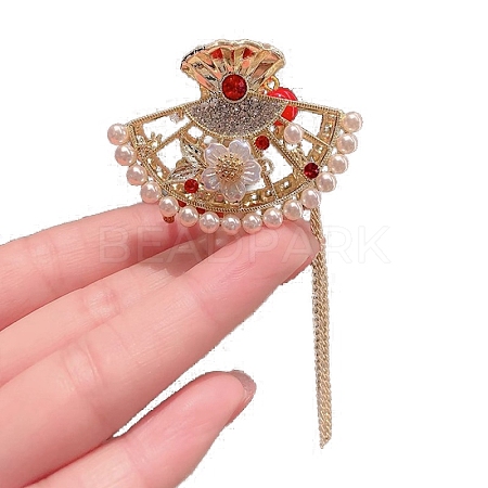 Alloy Claw Hair Clips PW-WG72232-01-1