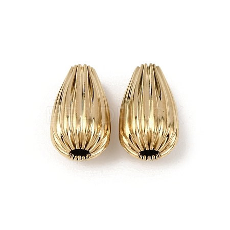 Textured 304 Stainless Steel Beads STAS-I358-11G-02-1