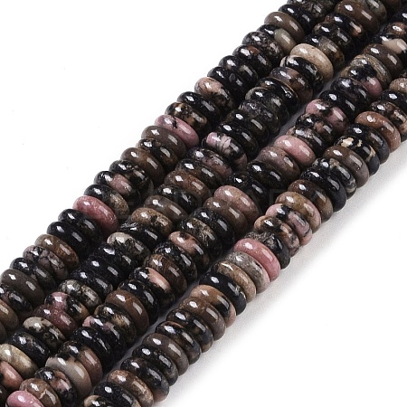 Natural Rhodonite Beads Strands G-Q159-B02-01-1