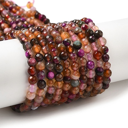 Natural Agate Beads Strands G-H302-A01-06-1