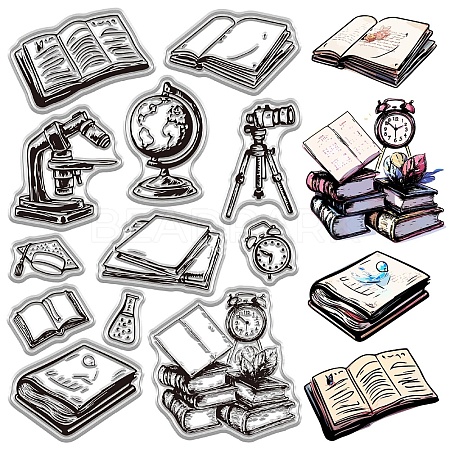 Plastic Stamps DIY-WH20018-0357-1