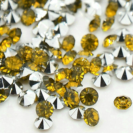 Grade AAA Pointed Back Resin Rhinestones RESI-R120-7.0mm-13A-1