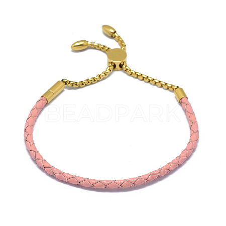 Adjustable Leather Cord Bracelets BJEW-I242-05B-1