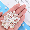 Transparent Crackle Acrylic Beads MACR-S373-66-L06-6