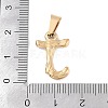 304 Stainless Steel Pendants STAS-F235-01G-J-3