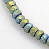 Electroplate Non-magnetic Synthetic Hematite Beads Strands G-J208G-15-1