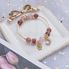 2 Strands Natural Rhodochrosite Beads Strands G-GO0001-11B-5