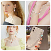 105Pcs 7 Colors Acrylic Imitation Gemstone Pendants FIND-TA0009-34P-8