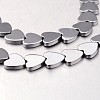 Electroplate Non-magnetic Synthetic Hematite Bead Strands G-F300-23E-01-1