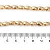 Electroplated Strong Magnetic Synthetic Hematite Beads Strands G-P518-03A-4