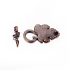 Alloy Toggle Clasps PALLOY-A20005-R-FF-3