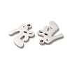 Non-Tarnish 304 Stainless Steel Charms STAS-M089-41P-2