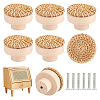   6 Sets Wood Box Handles & Knobs DIY-PH0006-82-1