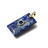 Natural Lapis Lazuli Pendants GG-CBA7610-05G-01-2