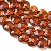 Transparent Glass Beads Strands GL-CBA7A17-03A-11-2
