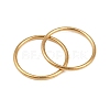 Ion Plating(IP) 304 Stainless Steel Closed Jump Rings STAS-G393-06G-10-3
