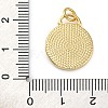 Brass Enamel Pendants KK-K339-04A-G-3