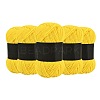 5Pcs Polyester Yarn for Knitting & Crochet YCOR-SZ0001-03E-1
