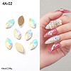 Glass Rhinestone Nail Art Decoration Accessories MRMJ-S035-04A-02-2